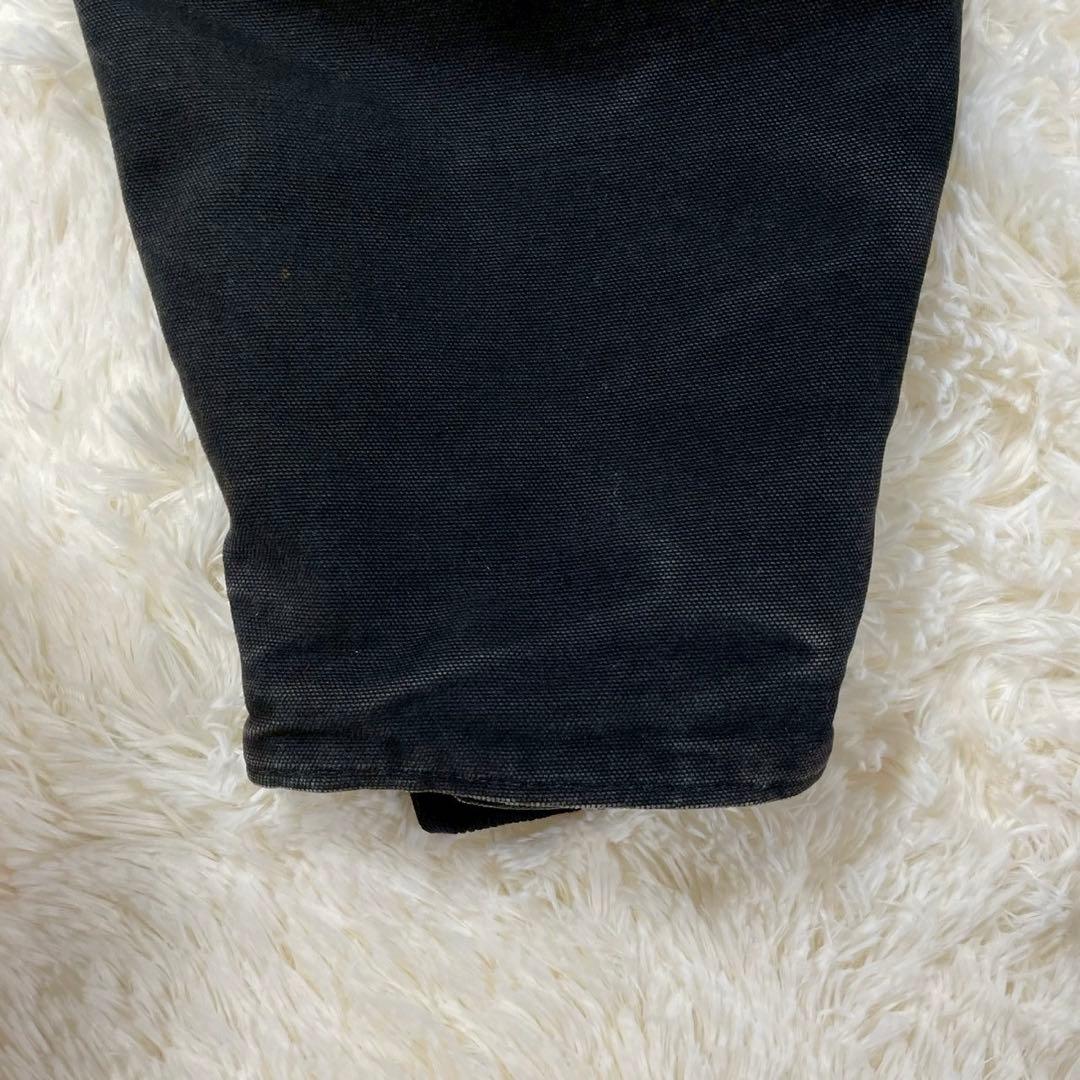 00s カーハート ダックジャケット 裏ボア メキシコ製 ブラック 黒 2XL