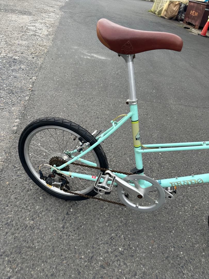 ミニベロ BRU NO自転車 ミントグリーン