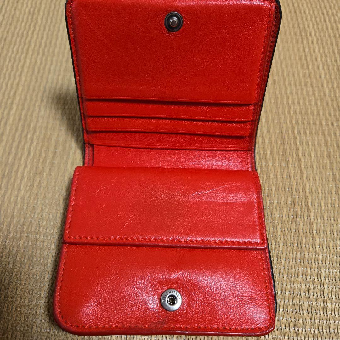 【本日限定】BALENCIAGA 二つ折り財布 ブラック