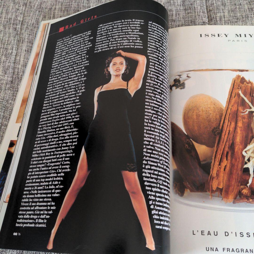 GQ ITALIA　may2000 Angeli Jolie