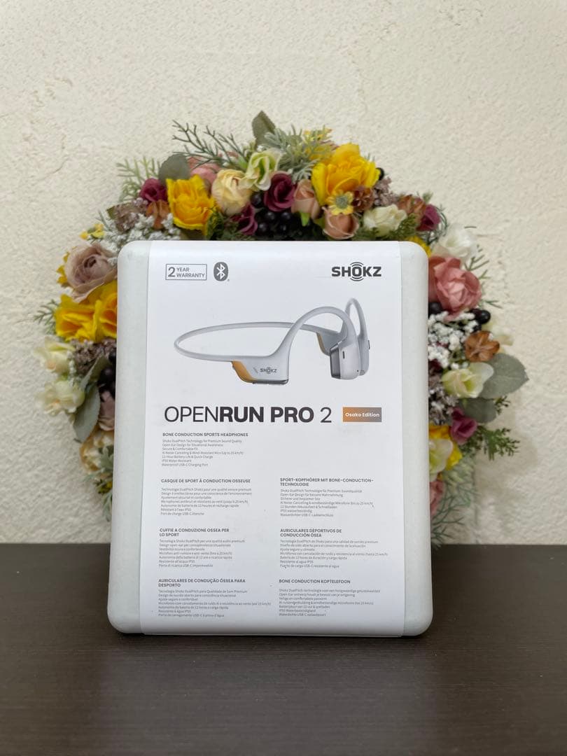 新品未開封Shokz (ショックス) OpenRun Pro 2 骨伝導イヤホン