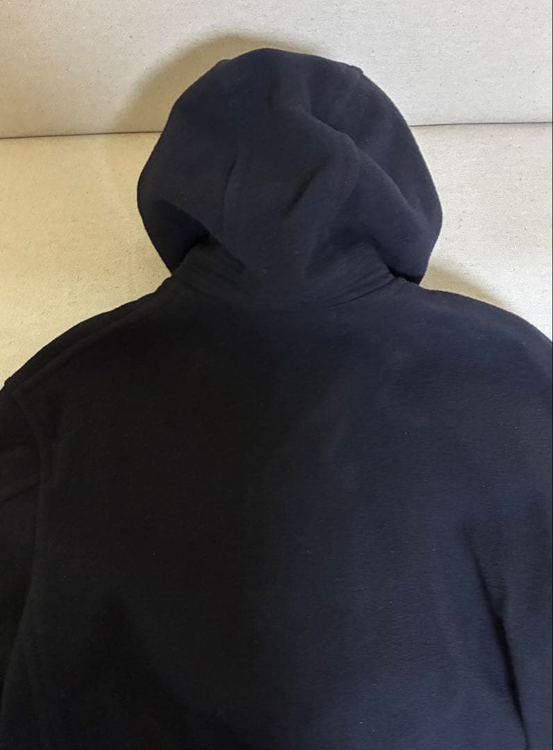 ORCIVAL ライトモッサフードコート サイズ2 フード付きネイビーコート