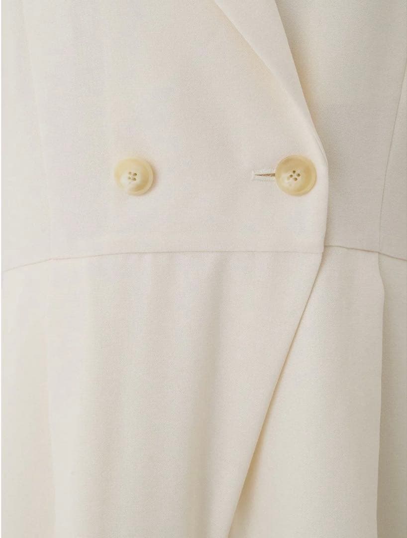 cygne ダブルフロントオールインワン Favu　ホワイト　1