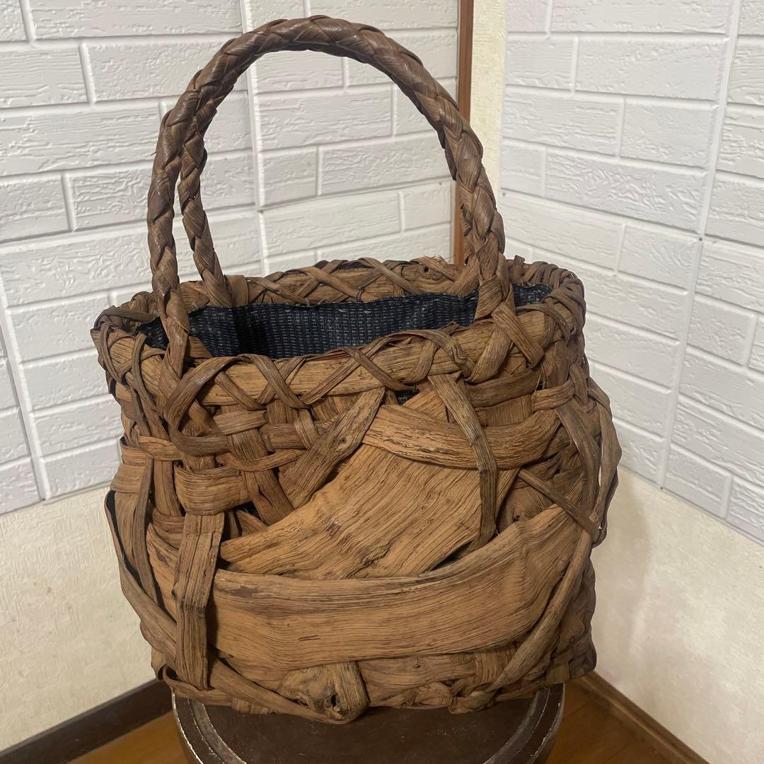 山葡萄カゴバッグ