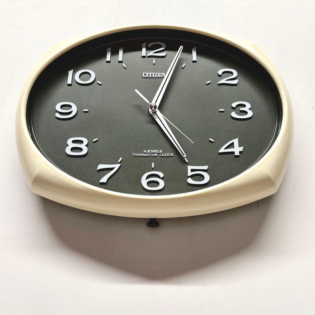 シチズン 掛時計 トランジスタクロック ミッドセンチュリー スペースエイジ
