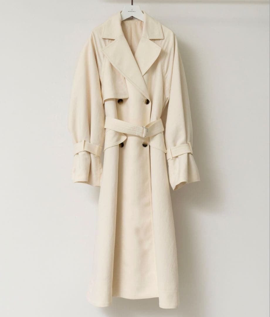 MAISON SPECIAL ボリュームスリーブトレンチコート