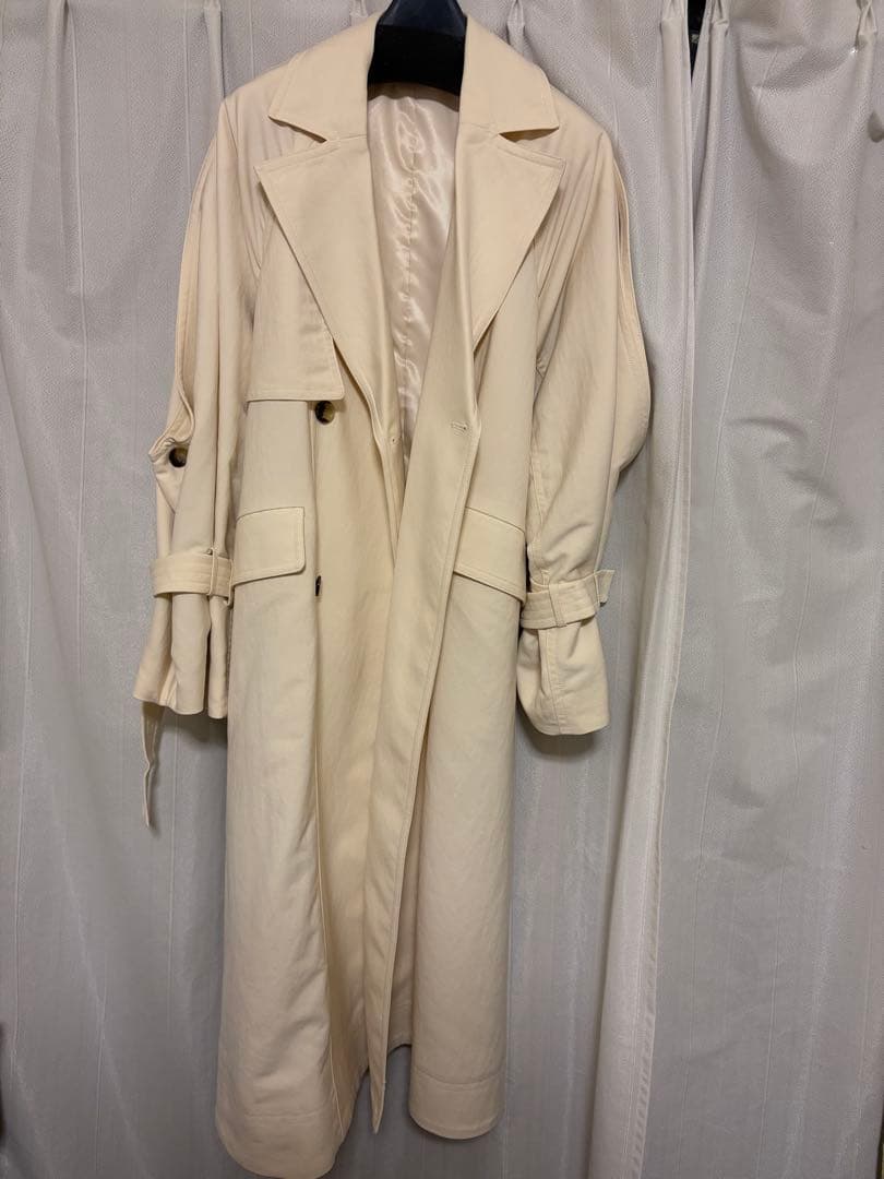 MAISON SPECIAL ボリュームスリーブトレンチコート