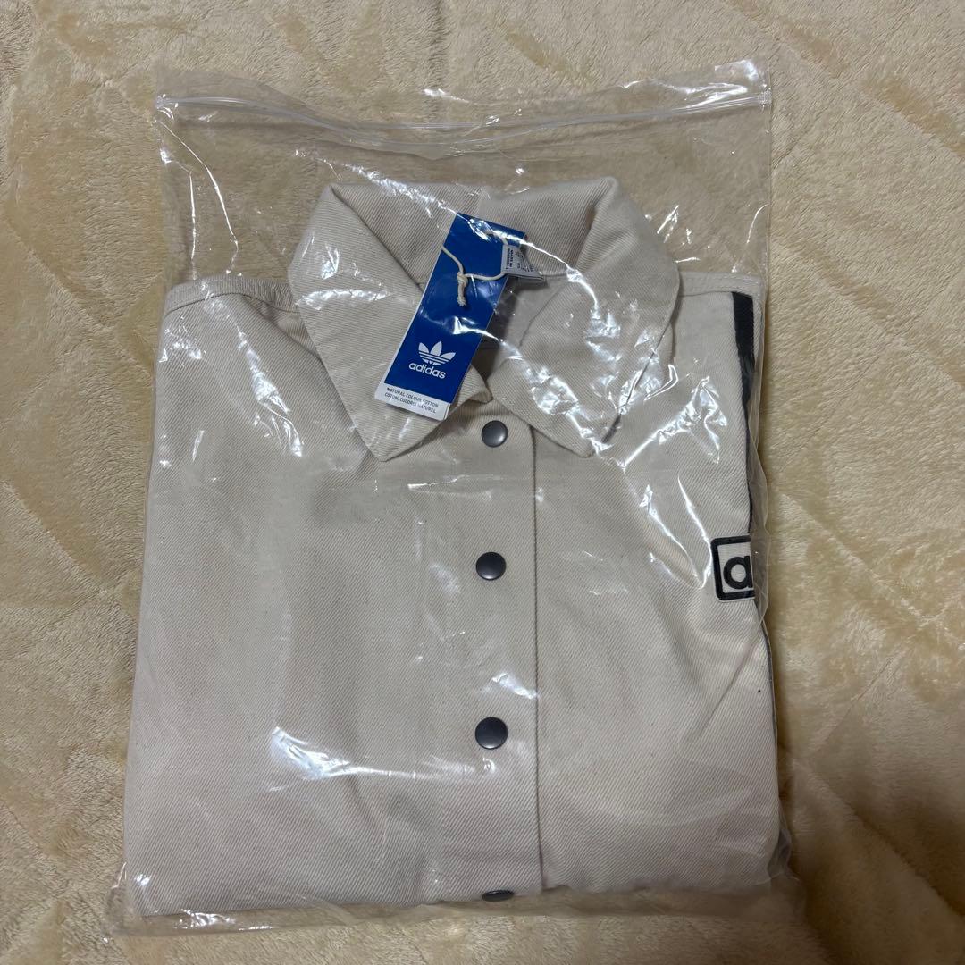 希少4XL⭐️adidasアディブレイク デニム2-IN-1 トラックトップ 白