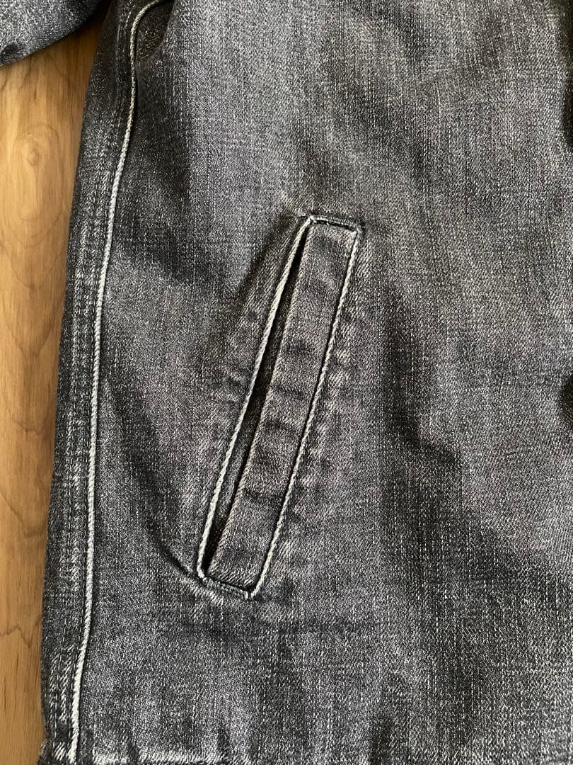 MOMOTARO JEANS グレーデニム N-1デッキジャケット 40