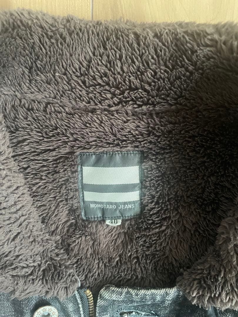 MOMOTARO JEANS グレーデニム N-1デッキジャケット 40