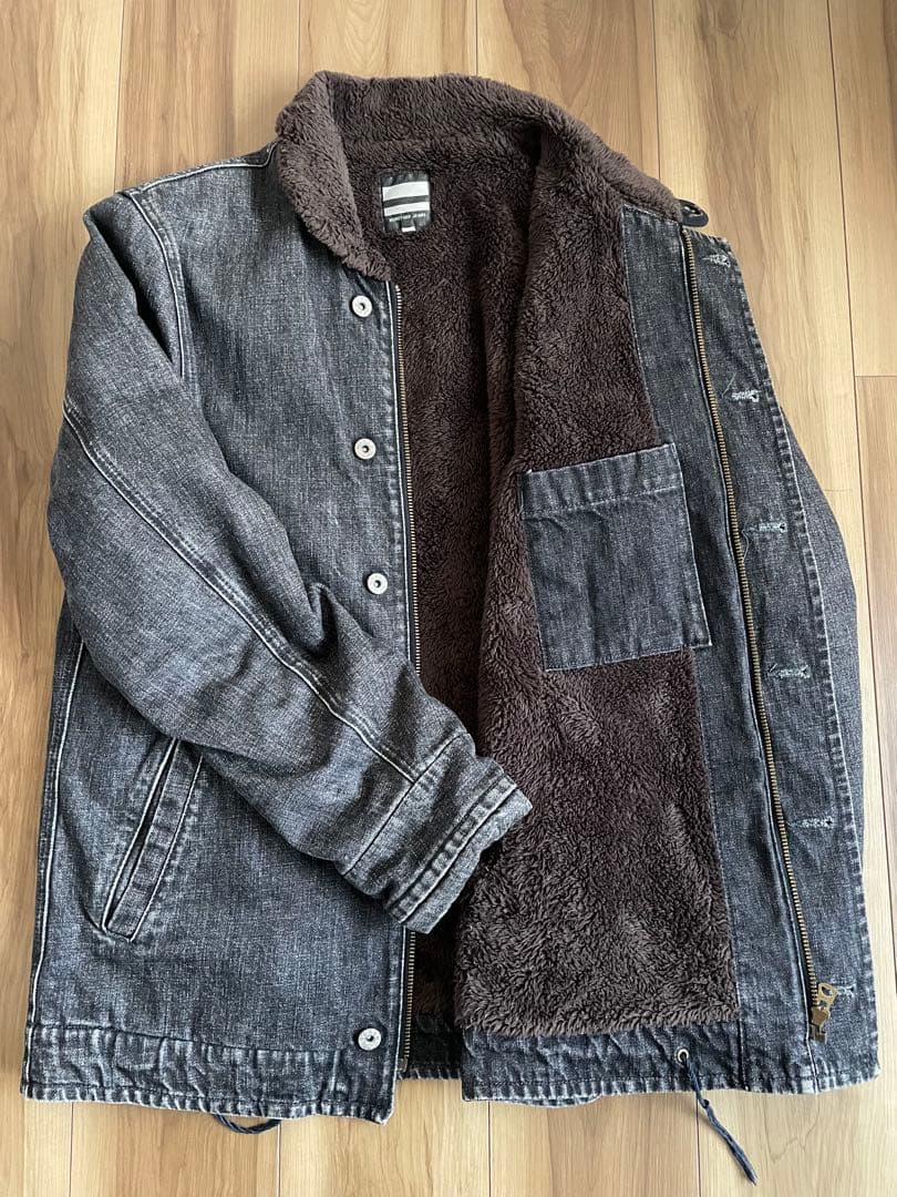 MOMOTARO JEANS グレーデニム N-1デッキジャケット 40