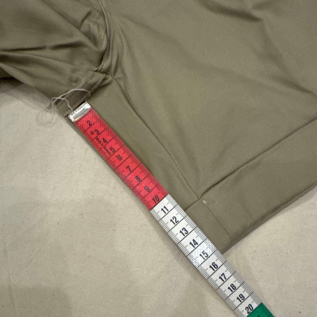 80s VINTAGE CHINO SHORTS ARMY KHAKI USA製