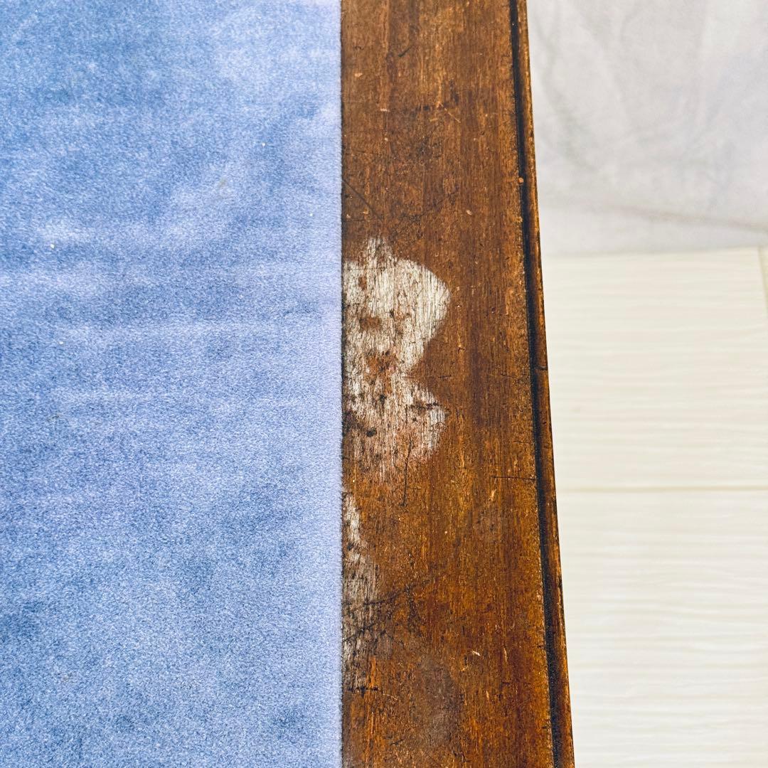 アンティーク 裁縫デスク 引き出し付き フェルト天板 大正レトロ 昭和レトロ