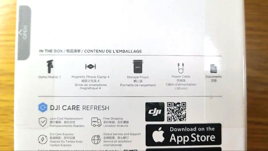 DJI Osmo Mobile 7 スマホ用スタビライザー 　ジンバル