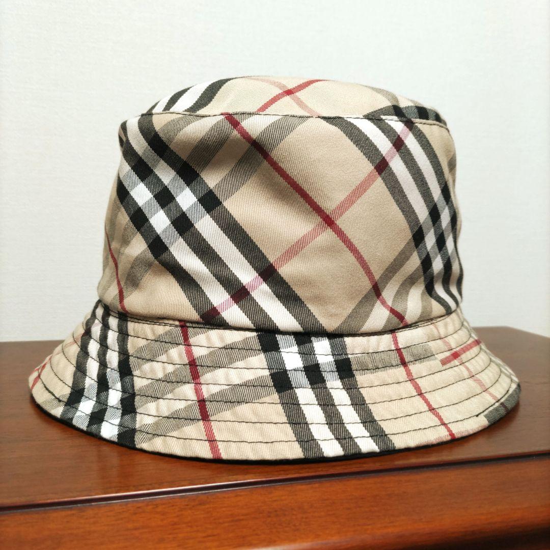 バーバリー　リバーシブルバケットハット