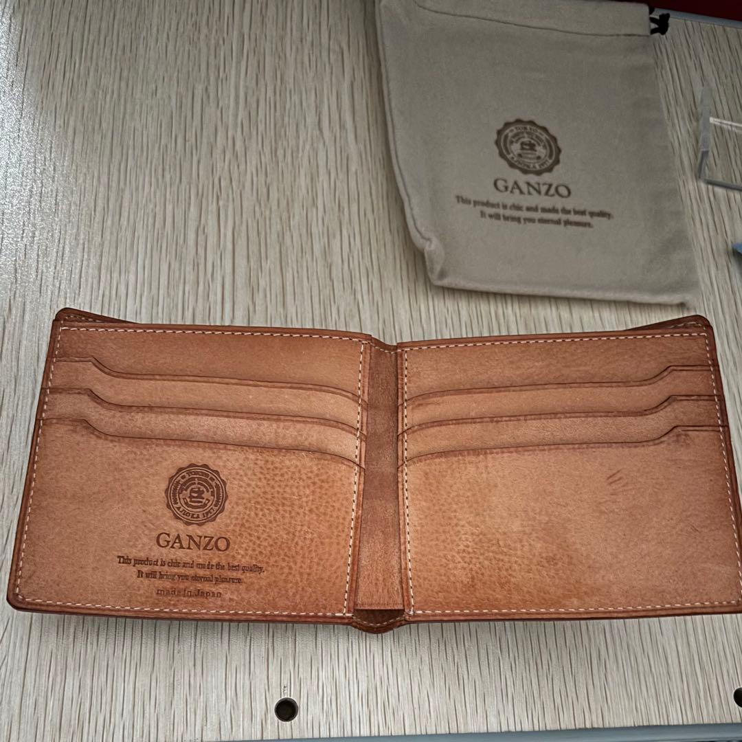 お*ん様 GANZO(ガンゾ)　THIN BRIDLE 純札入れ