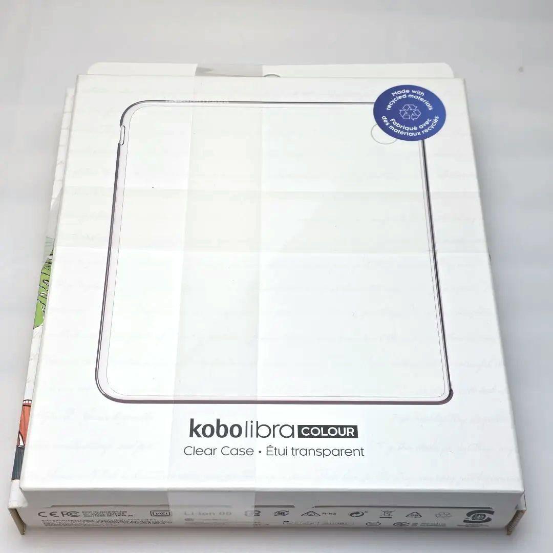 カラー 電子書籍 リーダー Kobo Libra Colour 白 クリアケース