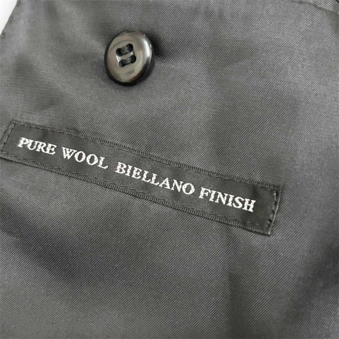 【新品未使用】HIROKO KOSHINO セットアップ　ミディアムグレー