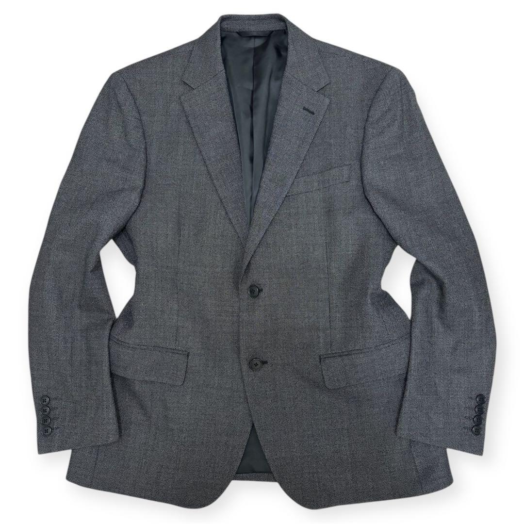 【新品未使用】HIROKO KOSHINO セットアップ　ミディアムグレー