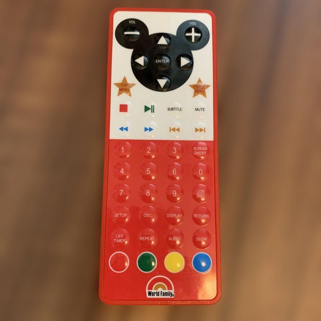 DWE ミッキー ブルーレイメイト★持ち運びバッグ、カーポケット付属