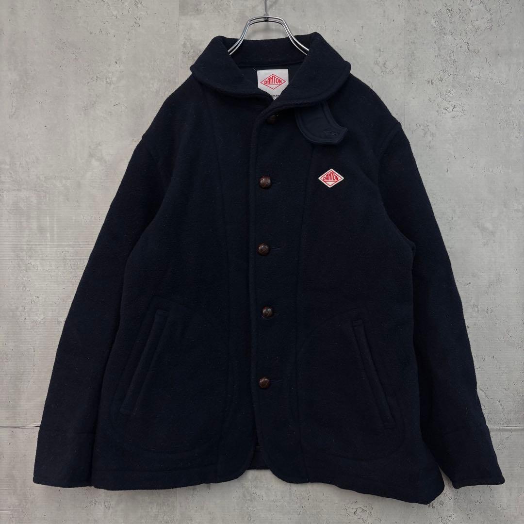 yujin0120010 DANTON ラウンド カラー ジャケット