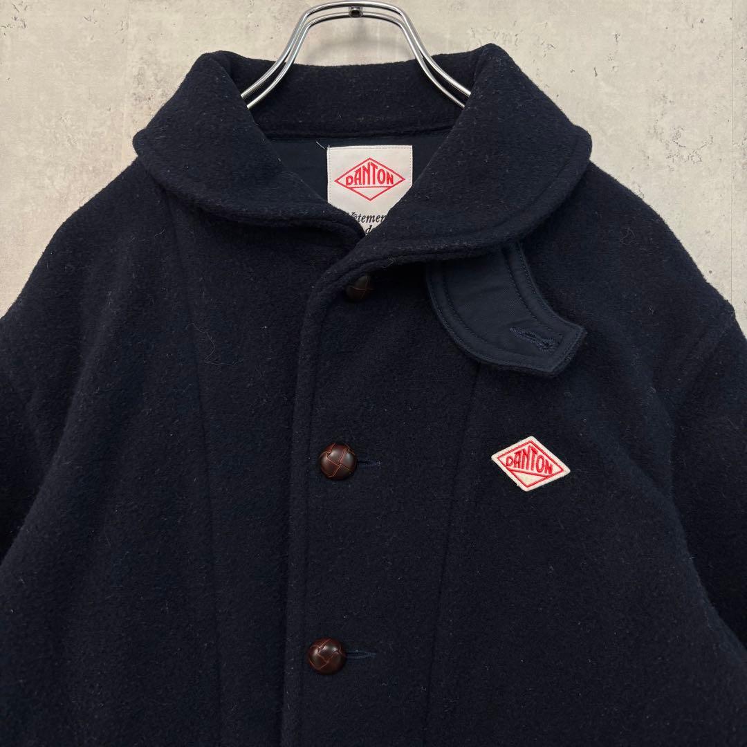 yujin0120010 DANTON ラウンド カラー ジャケット