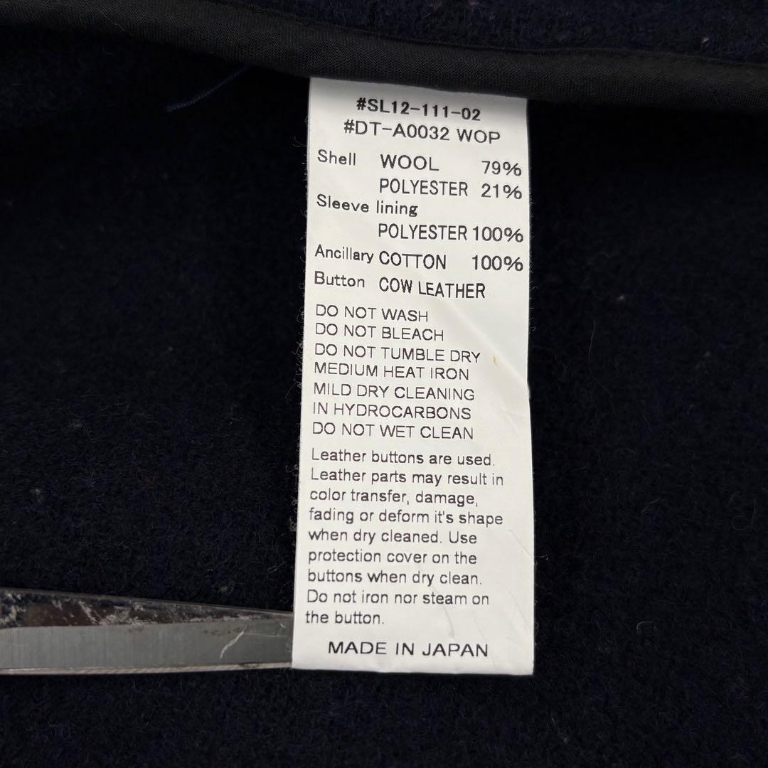 yujin0120010 DANTON ラウンド カラー ジャケット