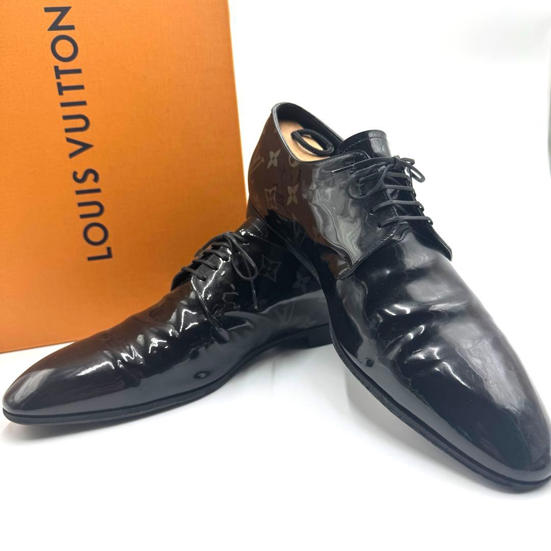 美品 ルイヴィトン ヴァンドーム ダービー モノグラム ドレスシューズ 黒 7