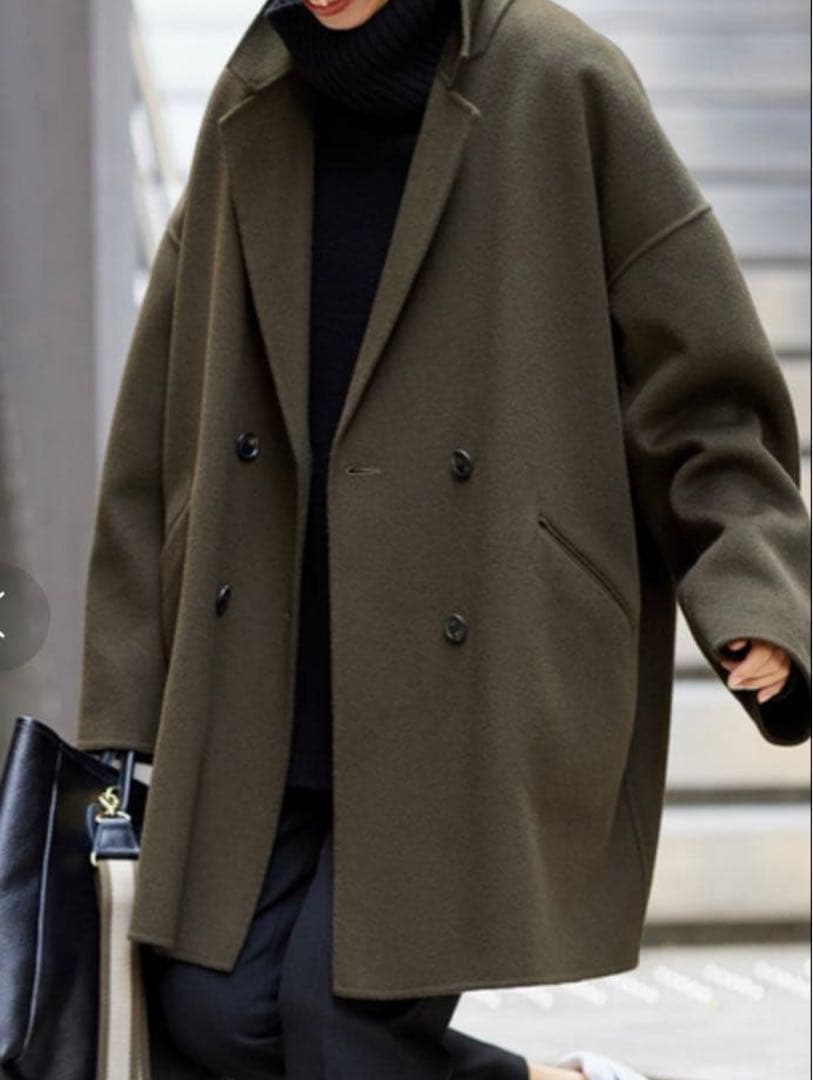 FRAMeWORK ハミルトンリバーテーラードコート　36