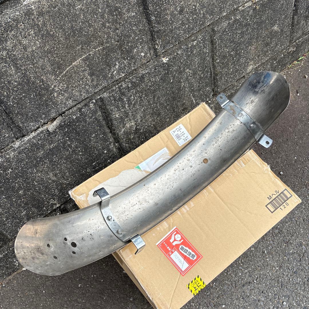 デイトナ45218 ステンレスショートフェンダー リア SR400/500用