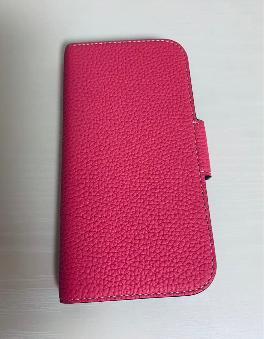 ボナベンチュラ iPhone 15 スタンドダイアリーケース ピンク