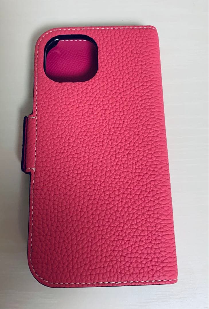 ボナベンチュラ iPhone 15 スタンドダイアリーケース ピンク