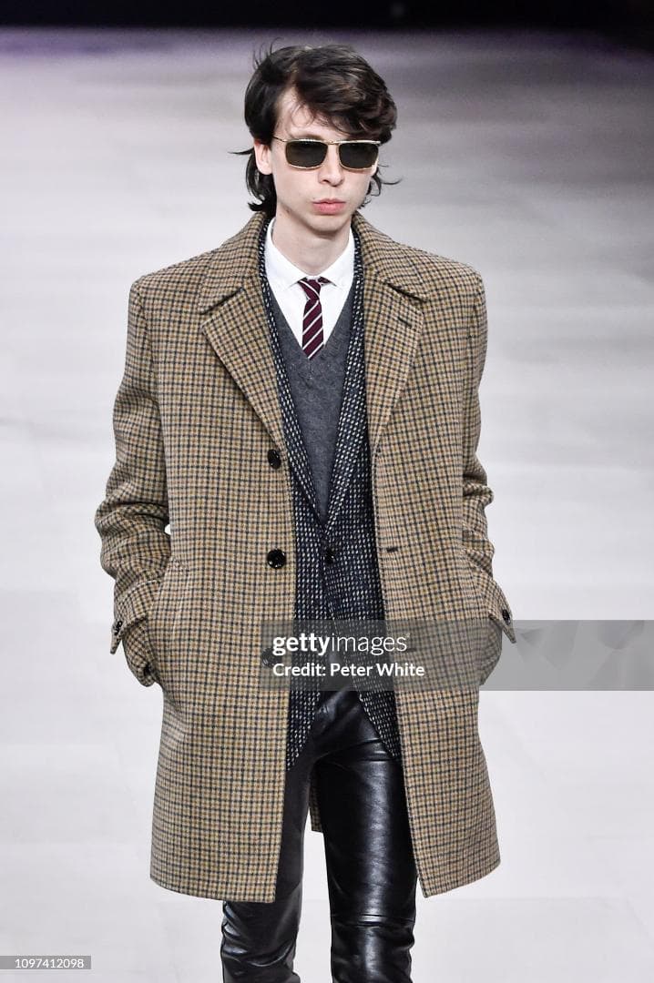 る*る様 【定価65万】19AW CELINE 千鳥チェスターコート44【美品】