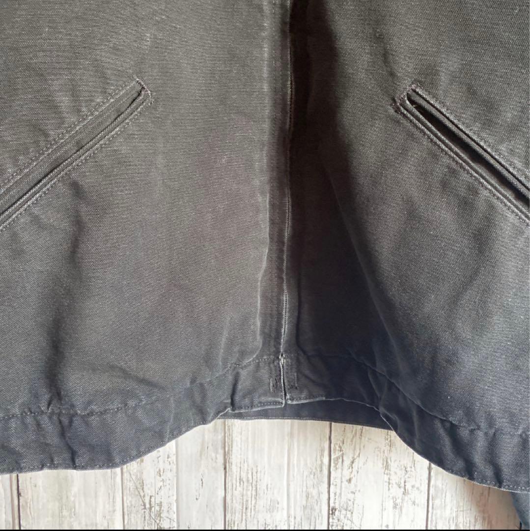 【とも】カーハート デトロイトジャケットBLK 黒 ブラック L USA製