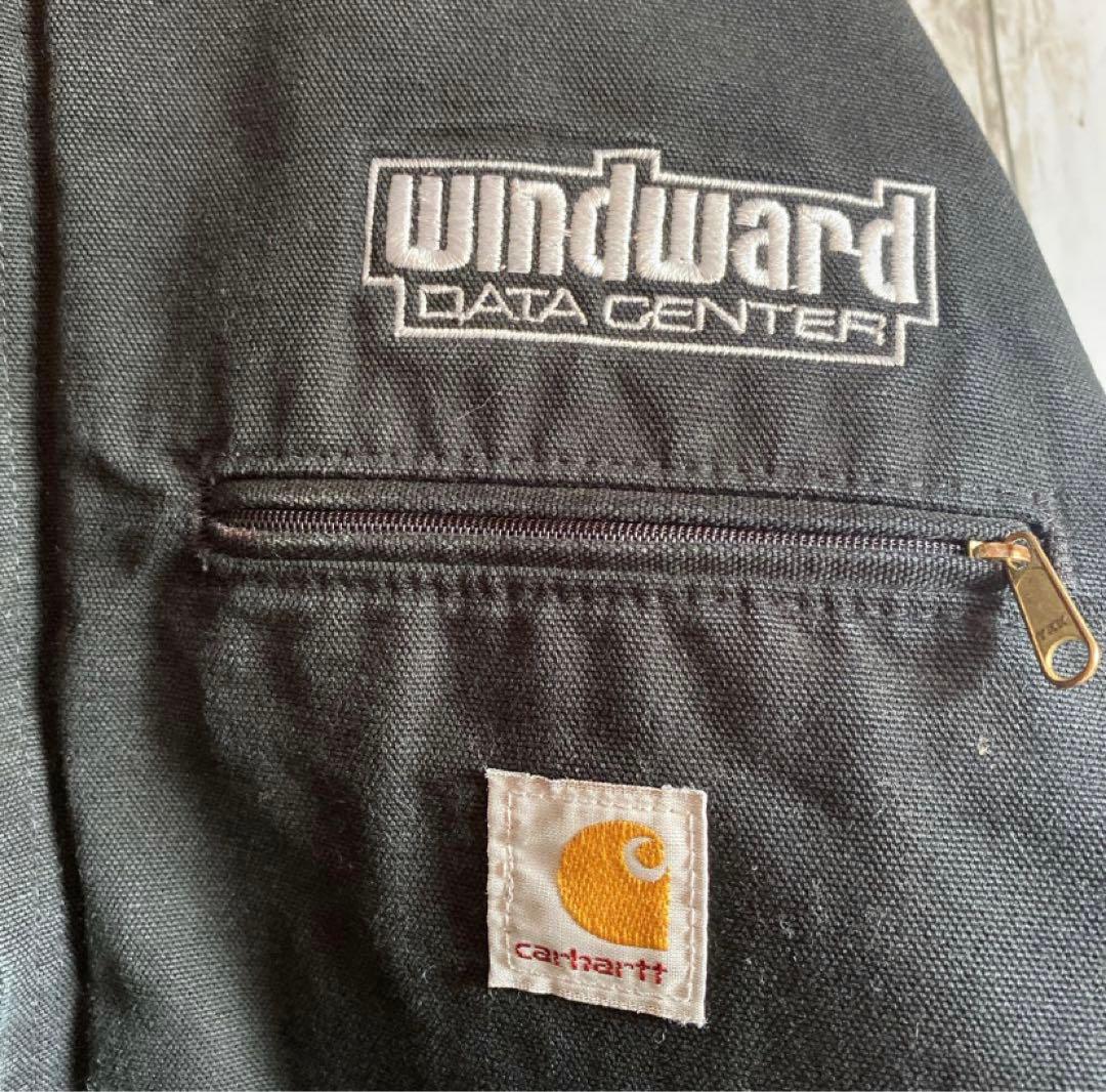 【とも】カーハート デトロイトジャケットBLK 黒 ブラック L USA製