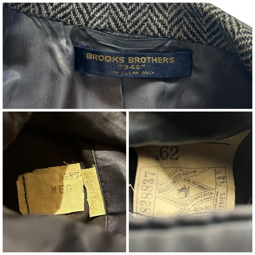 超希少 70s USA製 ブルックスブラザーズ ヘリンボーン ジャケット 346