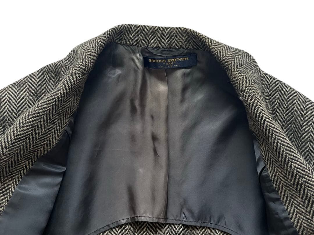超希少 70s USA製 ブルックスブラザーズ ヘリンボーン ジャケット 346