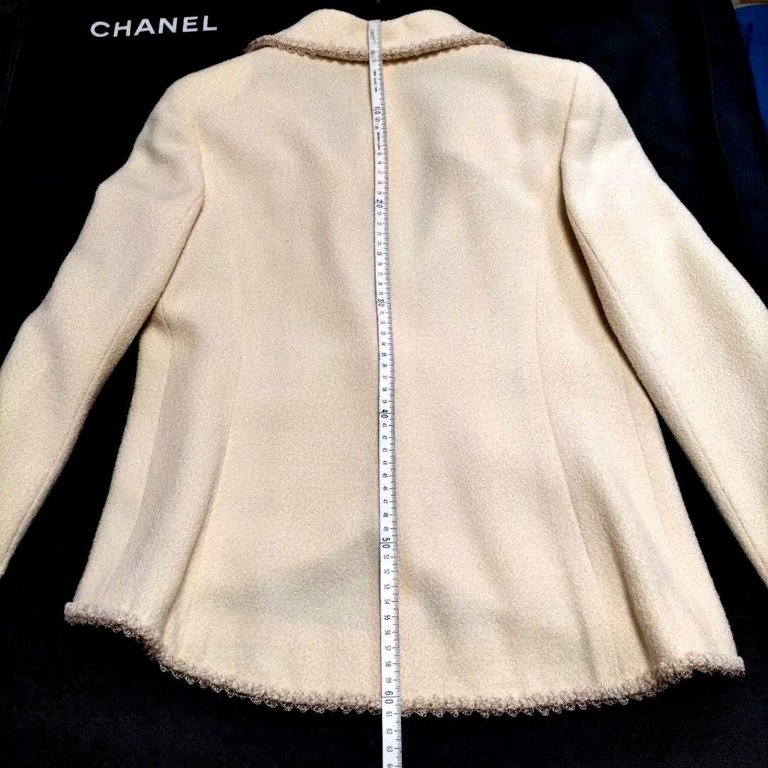 【極美品】CHANEL テーラードジャケット34CHANELハンガー＆カバー付き