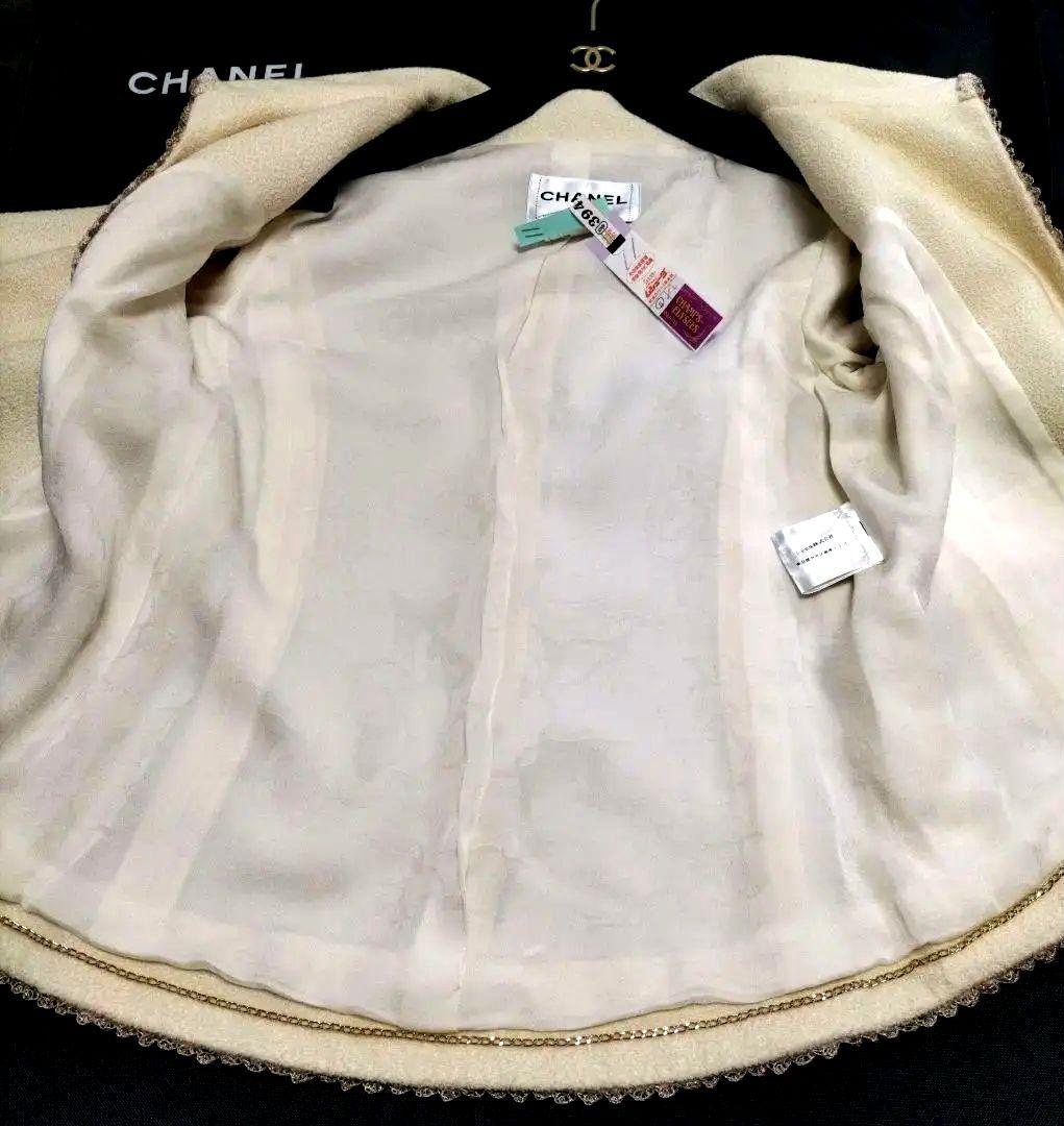 【極美品】CHANEL テーラードジャケット34CHANELハンガー＆カバー付き