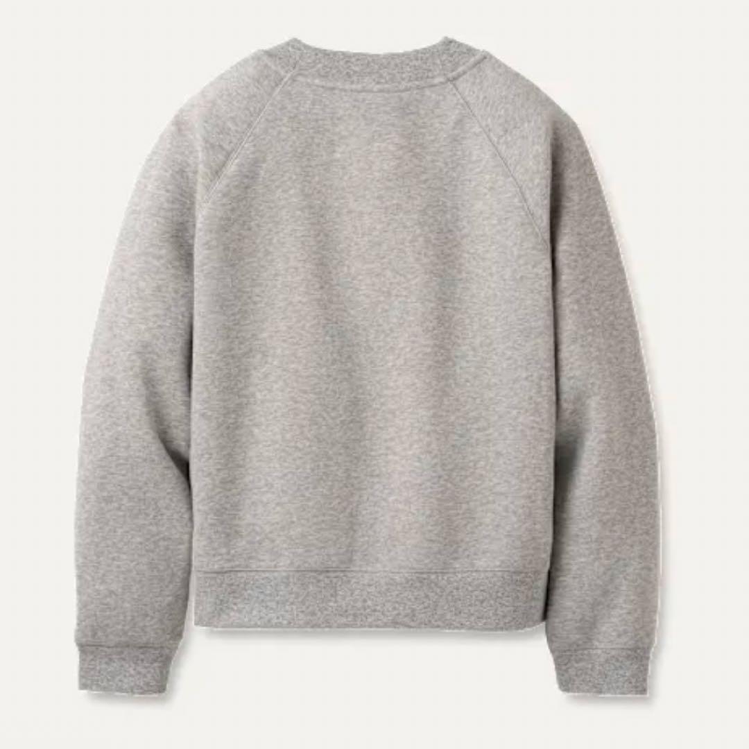 正規品 UGG ロゴ トレーナー グレー XS スウェット 裏起毛