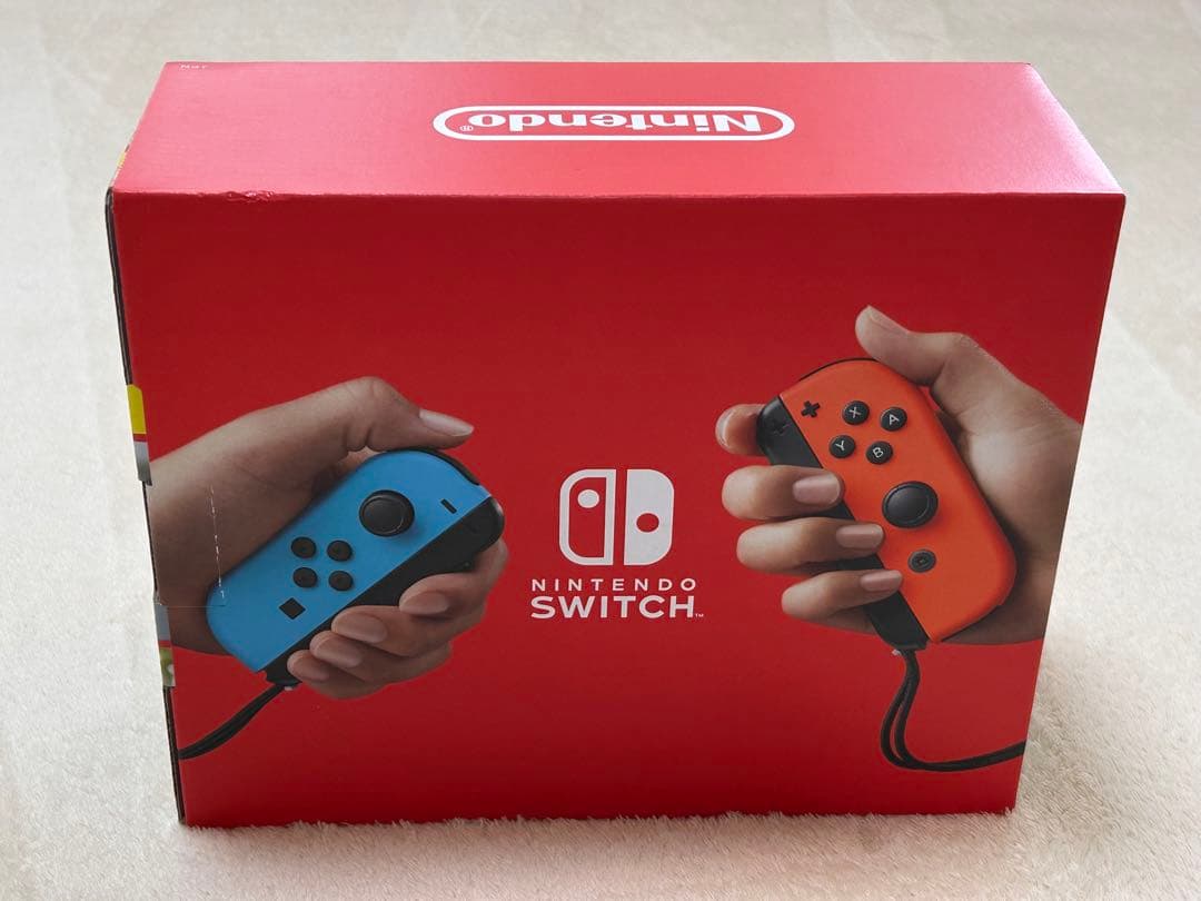 【新品】任天堂Switch ネオン　2025/6/19より一年保証・販売店印有り