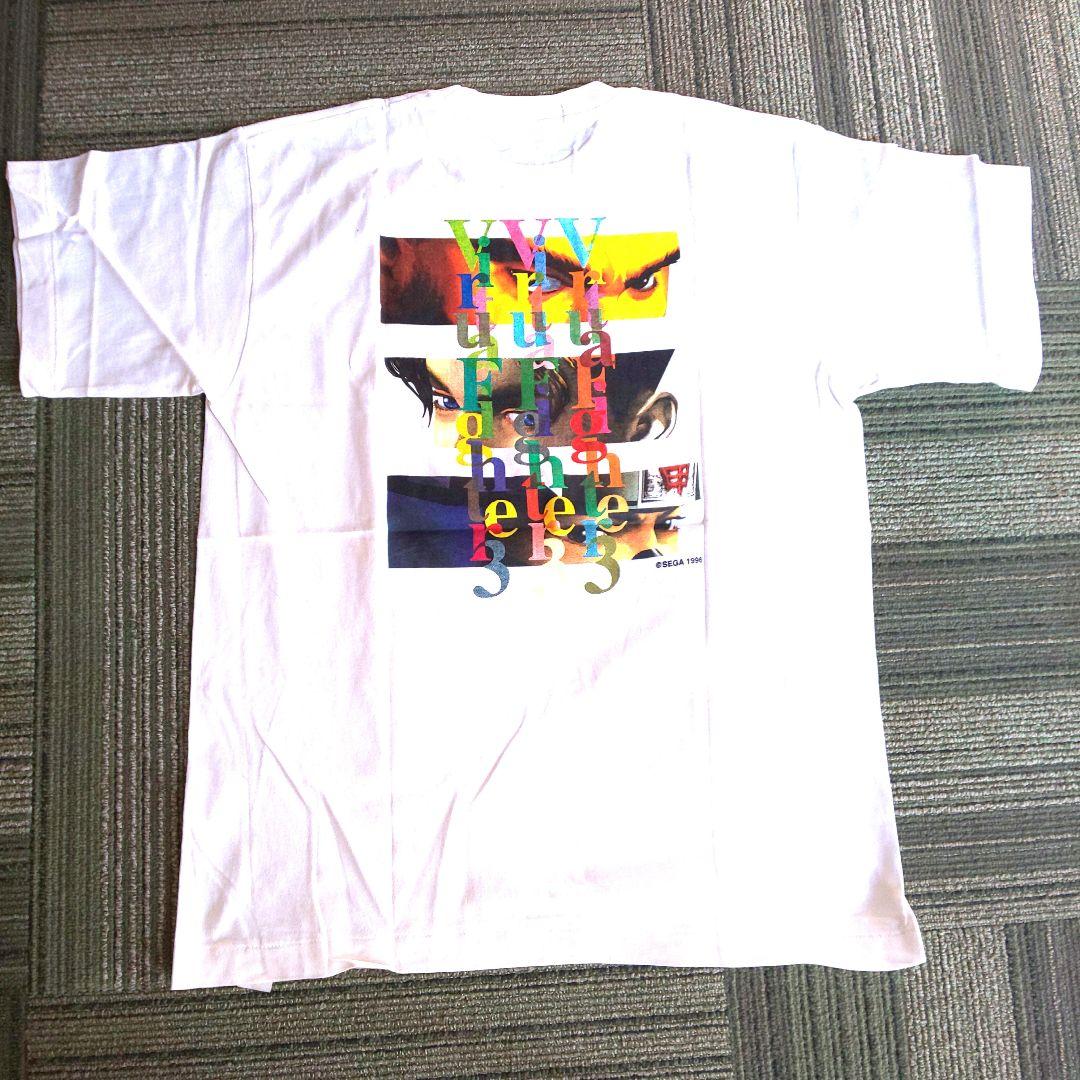 リオン 新品　バーチャファイター３　両面プリント　VF3 Tシャツ 影丸
