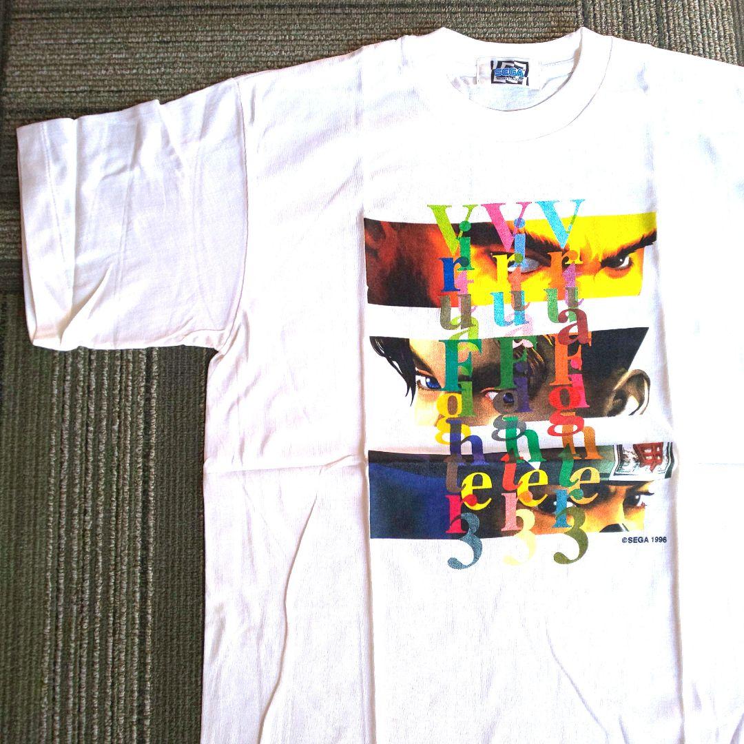 リオン 新品　バーチャファイター３　両面プリント　VF3 Tシャツ 影丸