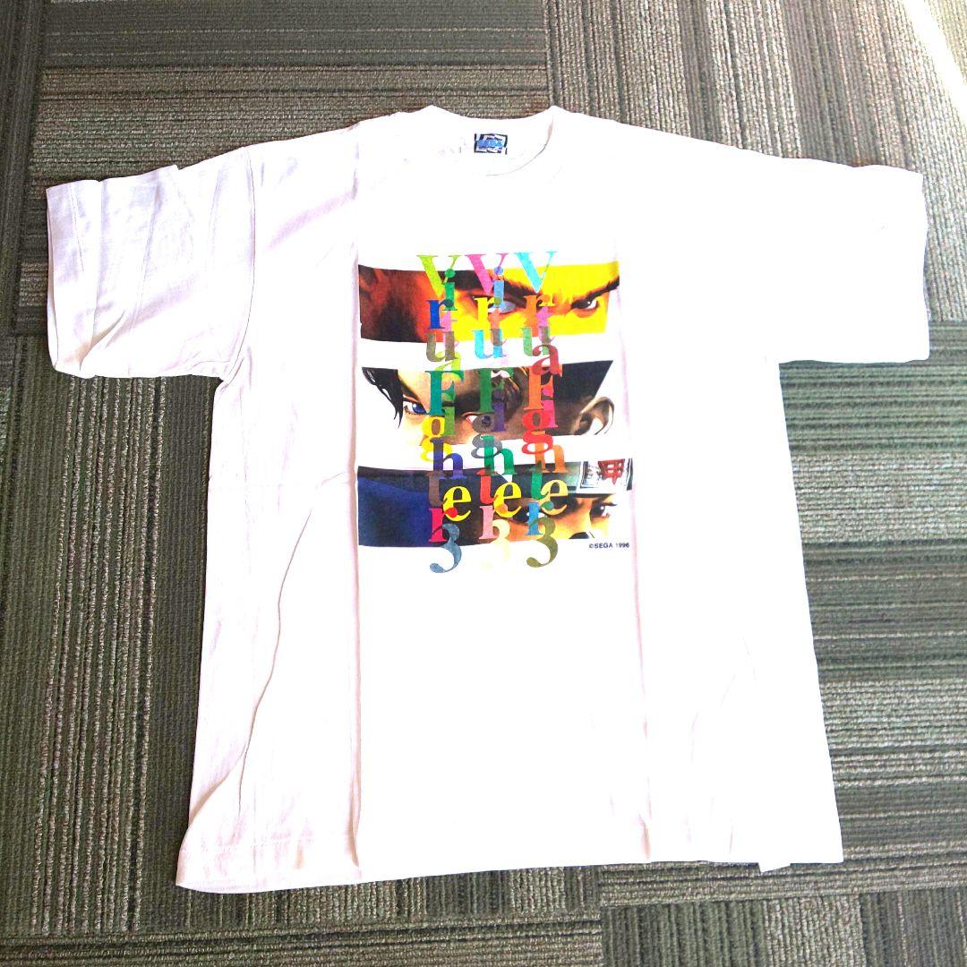 リオン 新品　バーチャファイター３　両面プリント　VF3 Tシャツ 影丸