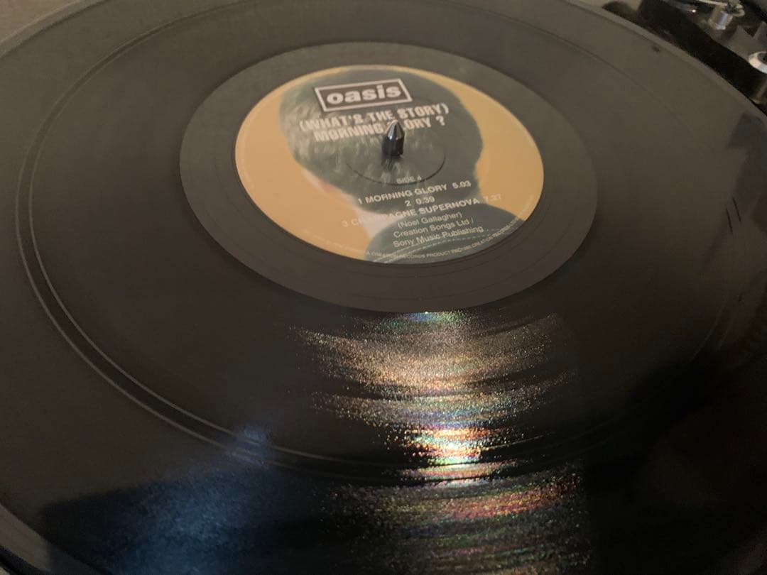 t*k様 オアシス『Morning Glory?』1995年UK盤オリジナルレコ