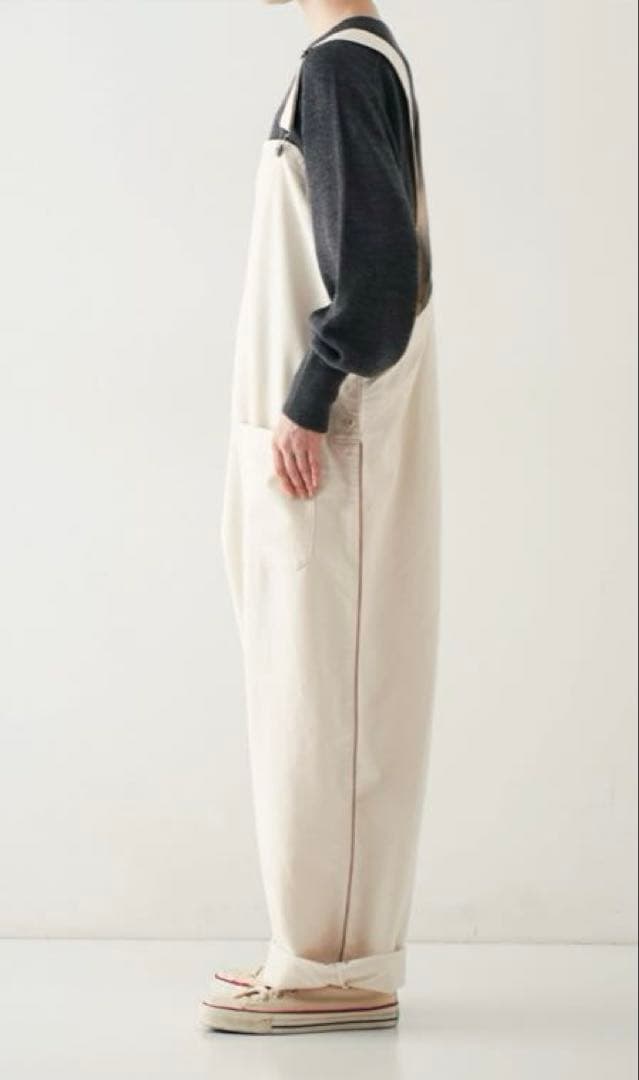 2025AW 新品未使用　nest Robe モールスキンサロペット　キナリ