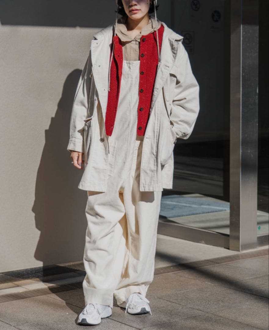 2025AW 新品未使用　nest Robe モールスキンサロペット　キナリ