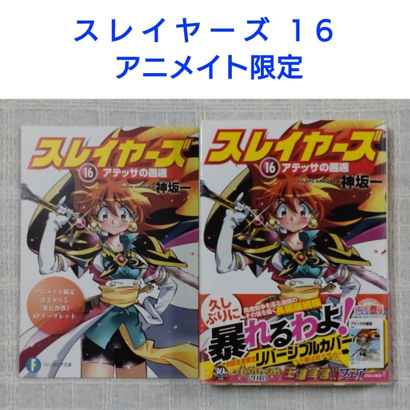 スレイヤーズ 16 アテッサの邂逅 神坂一 あらいずみるい アニメイト限定