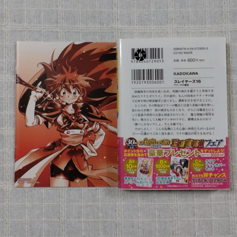 スレイヤーズ 16 アテッサの邂逅 神坂一 あらいずみるい アニメイト限定