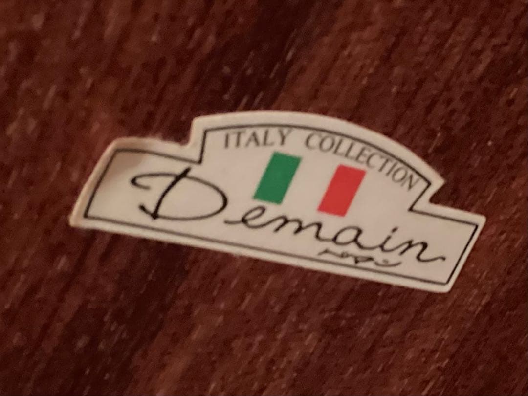 イタリア製☆象嵌細工☆Demain☆キッチンワゴン